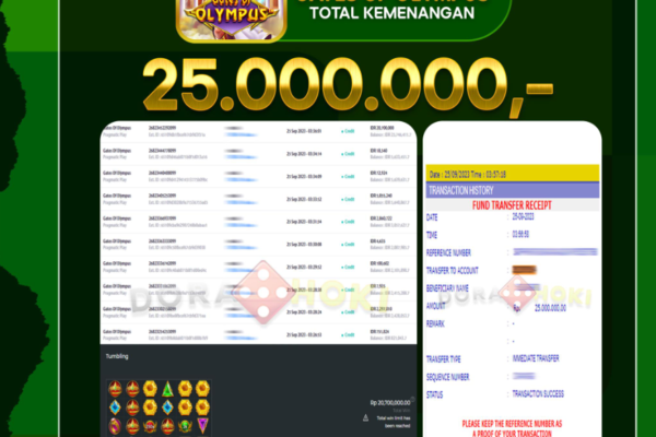 Slot Kakek Zeus Rp.25.000.000