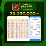 Livecasino Roulette Rp.25.000.000