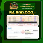 TOGEL TOTOMACAU Rp.54.690.000