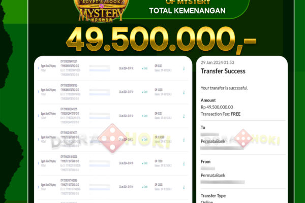 Egypts Book Of Mystery 49.500.000