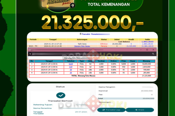 toto macau 20.000.000