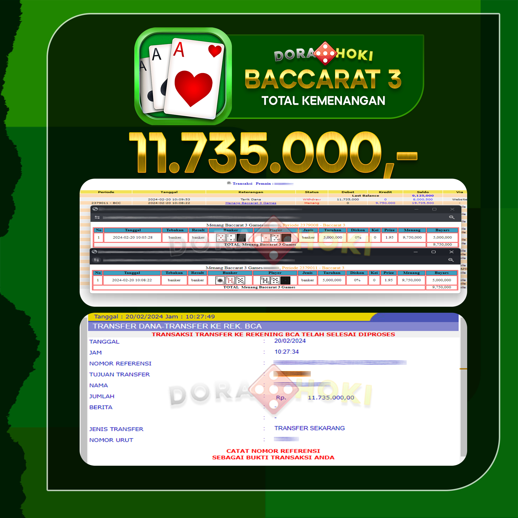 Baccarat 3 11.735.000