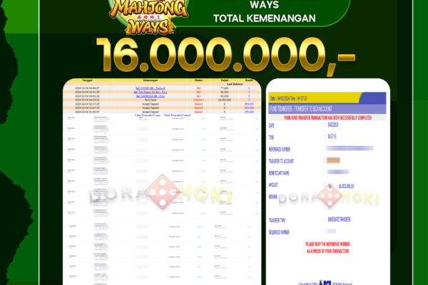 Mahjong Ways 16.000.000