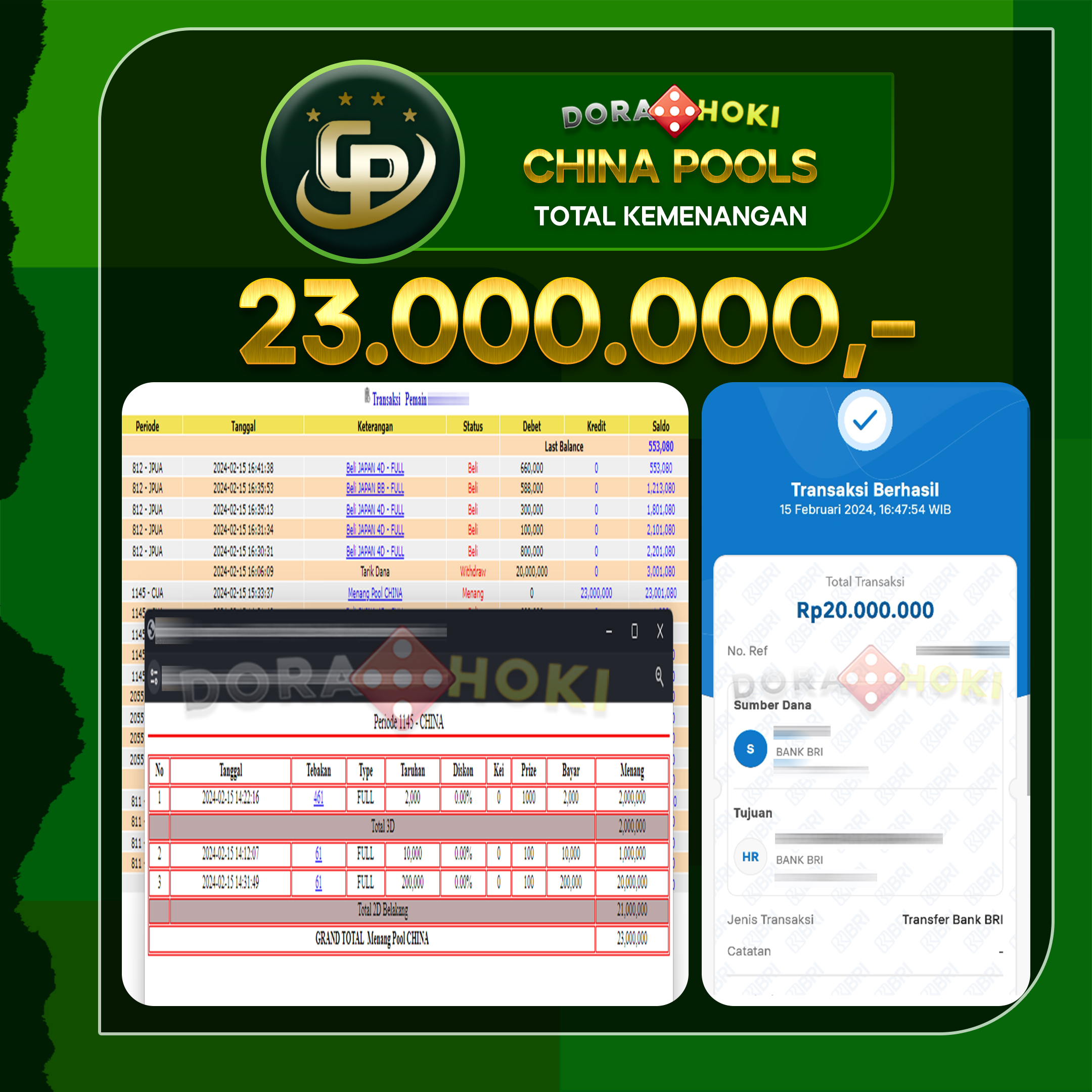 TOGEL CHINA 20.000.000