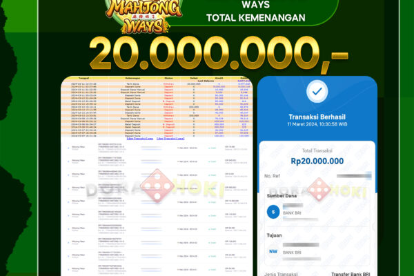 Mahjong Ways 20.000.000