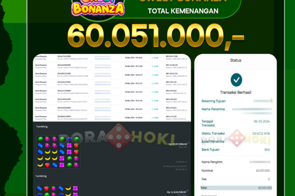 Sweet Bonanza 60.051.000