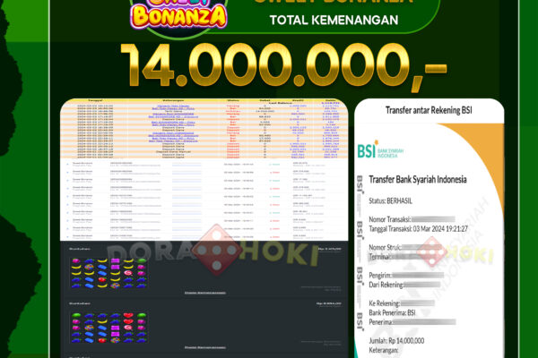 Sweet Bonanza 14.000.000