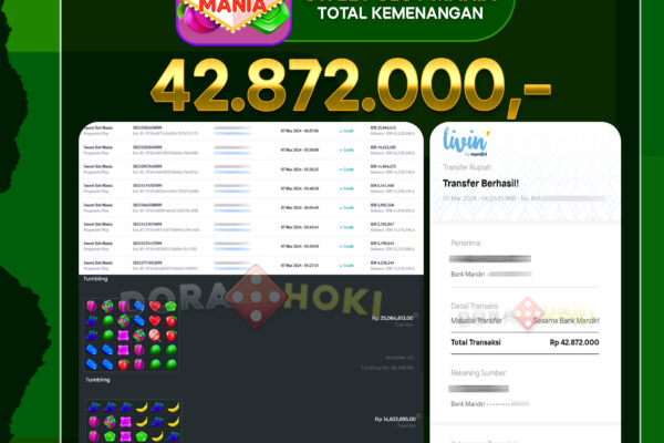 SWEET SLOT MANIA 42.872.000