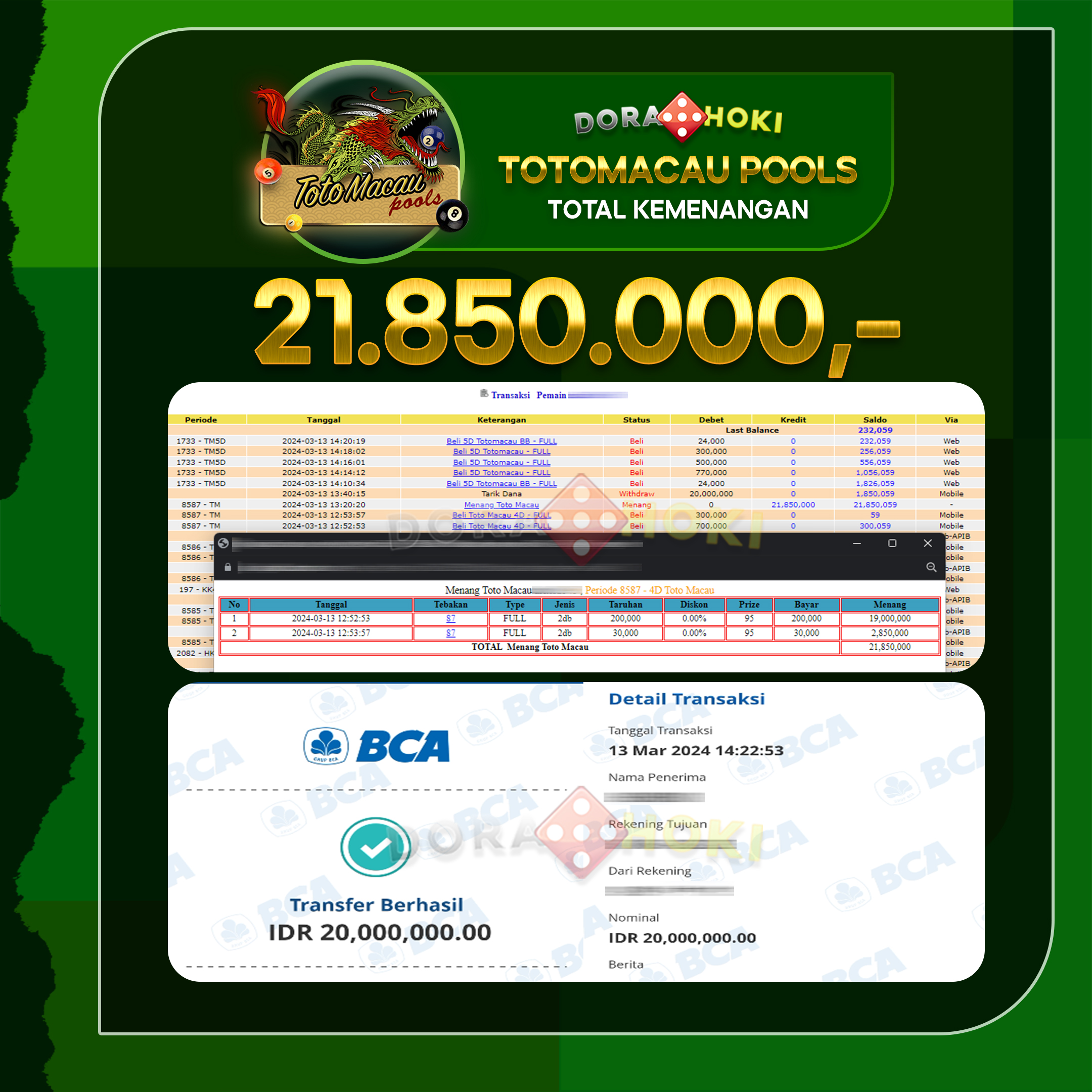 TOTO MACAU 21.850.000