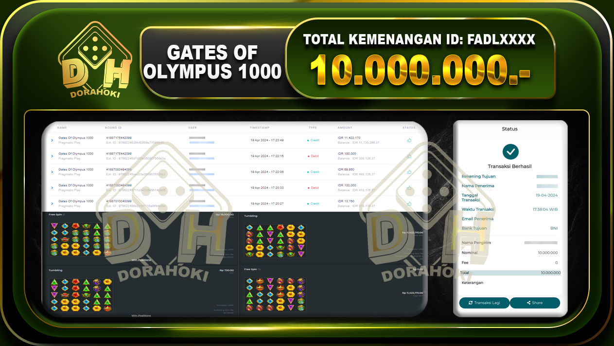 Gates Of Olympus 1000 10.000.000