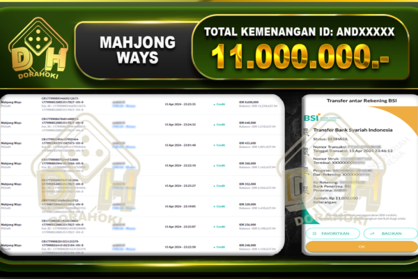 Mahjong Ways 11.000.000