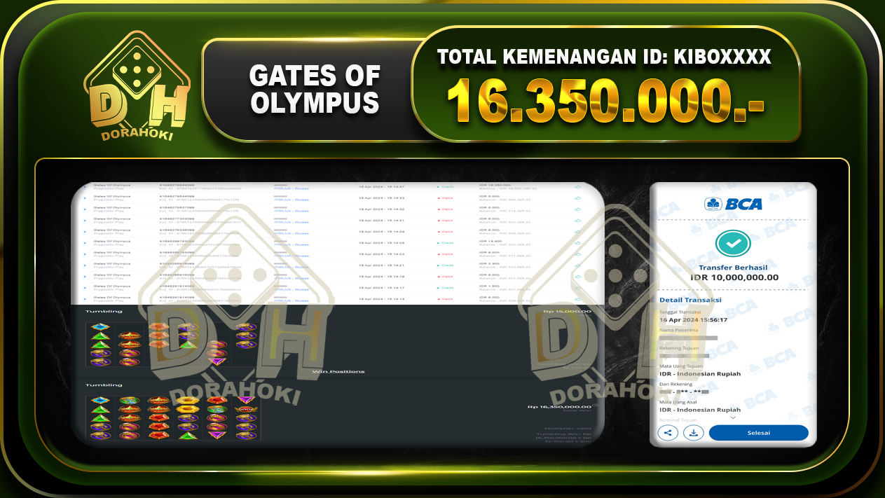 Gates Of Olympus 16.350.000