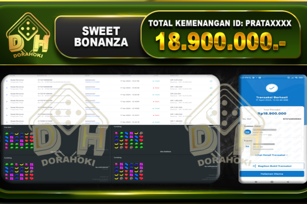 Sweet Bonanza 18.900.000