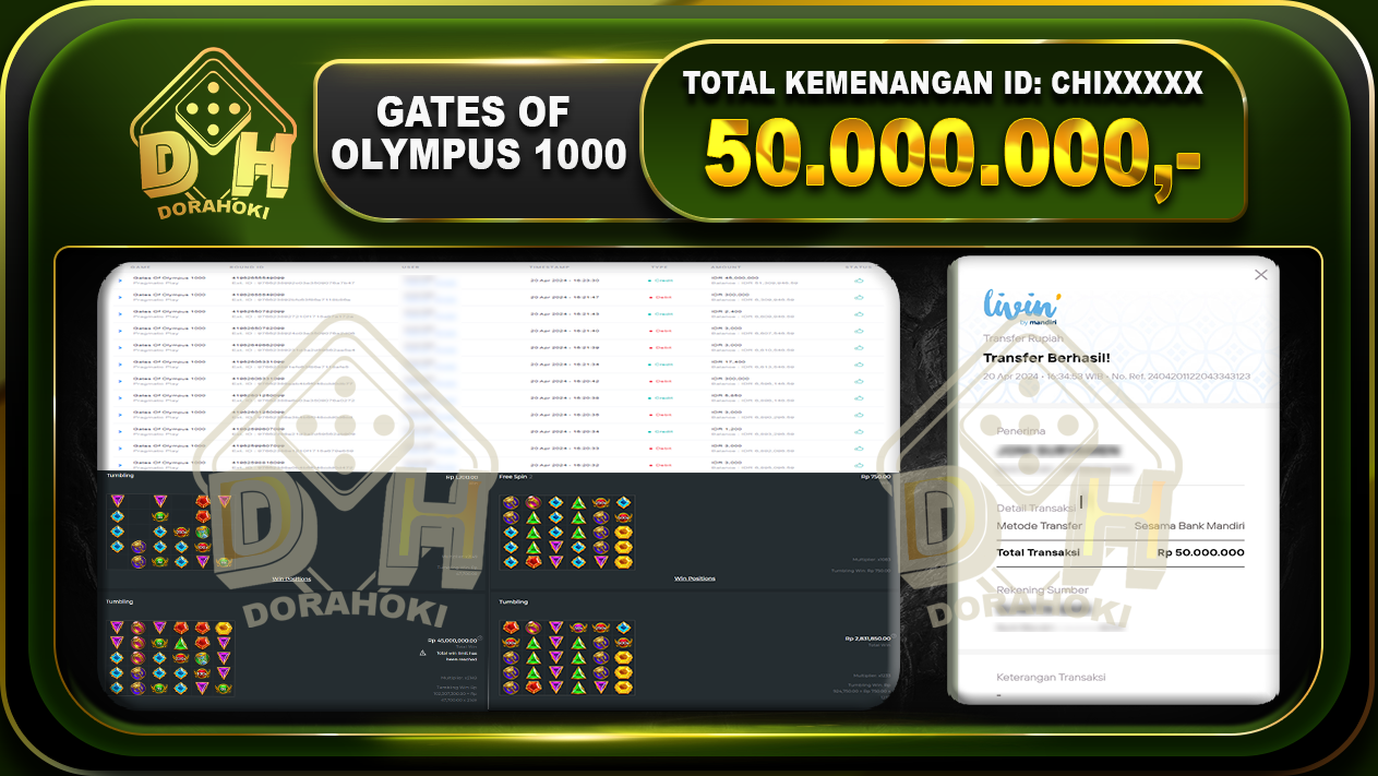 Gates Of Olympus 1000 50.000.000