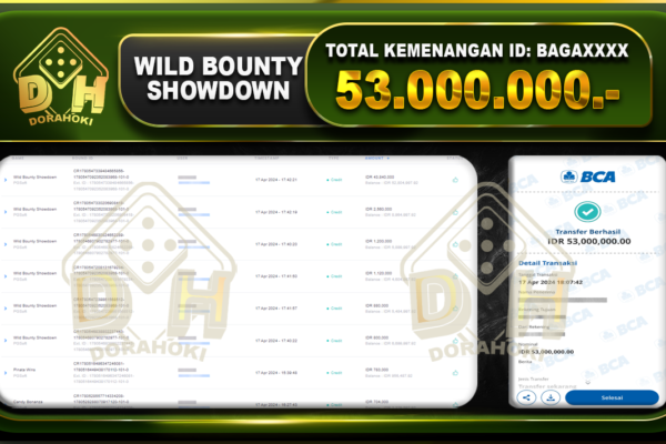 Wild Bounty Showdown 53.000.000