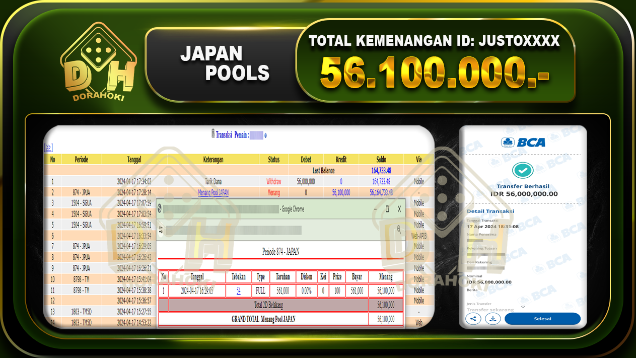 JAPAN 56.100.000