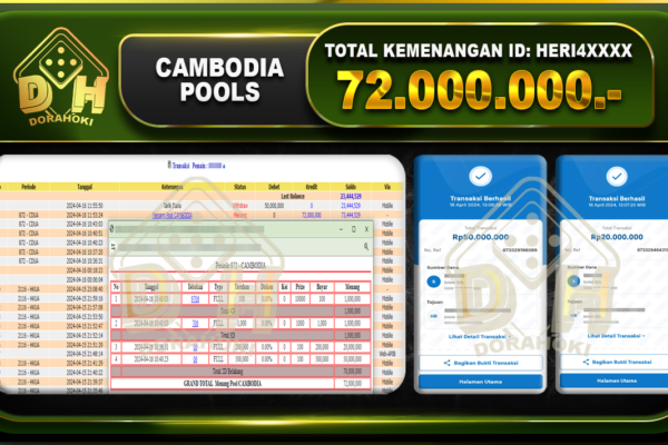 TOGEL CAMBODIA 72.000.000