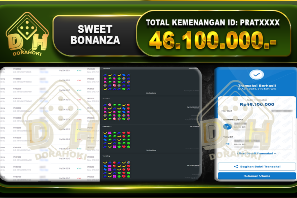 Sweet Bonanza 46.100.000