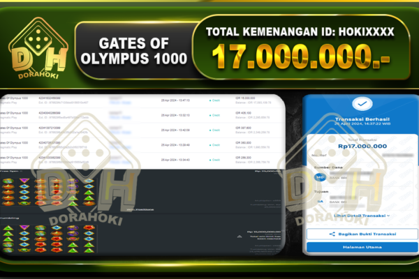 Gates Of Olympus 1000 17.000.000