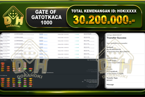 gate of gatotkaca 1000 30.200.000