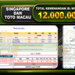 singapore dan toto macau 12.000.000