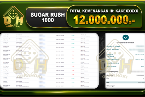 Sugar Rush 12.000.000