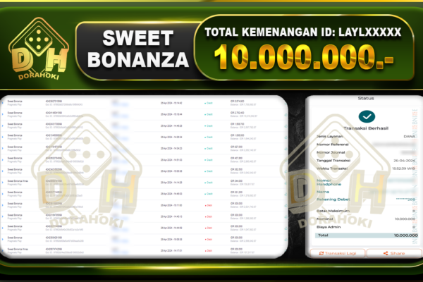 Sweet Bonanza 10.000.000