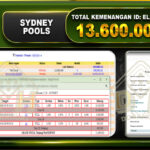 TOGEL SYDNEY 13.600.000