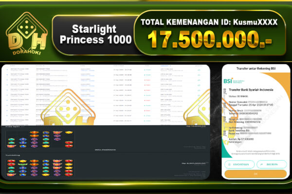 Starlight Princess 1000 17.500.000