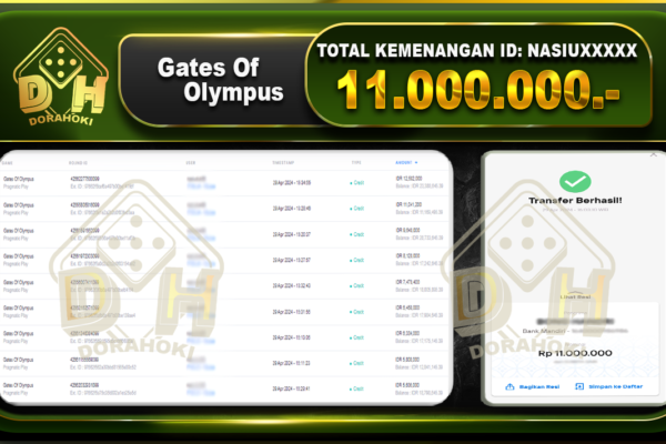 Gates Of Olympus 11.000.000