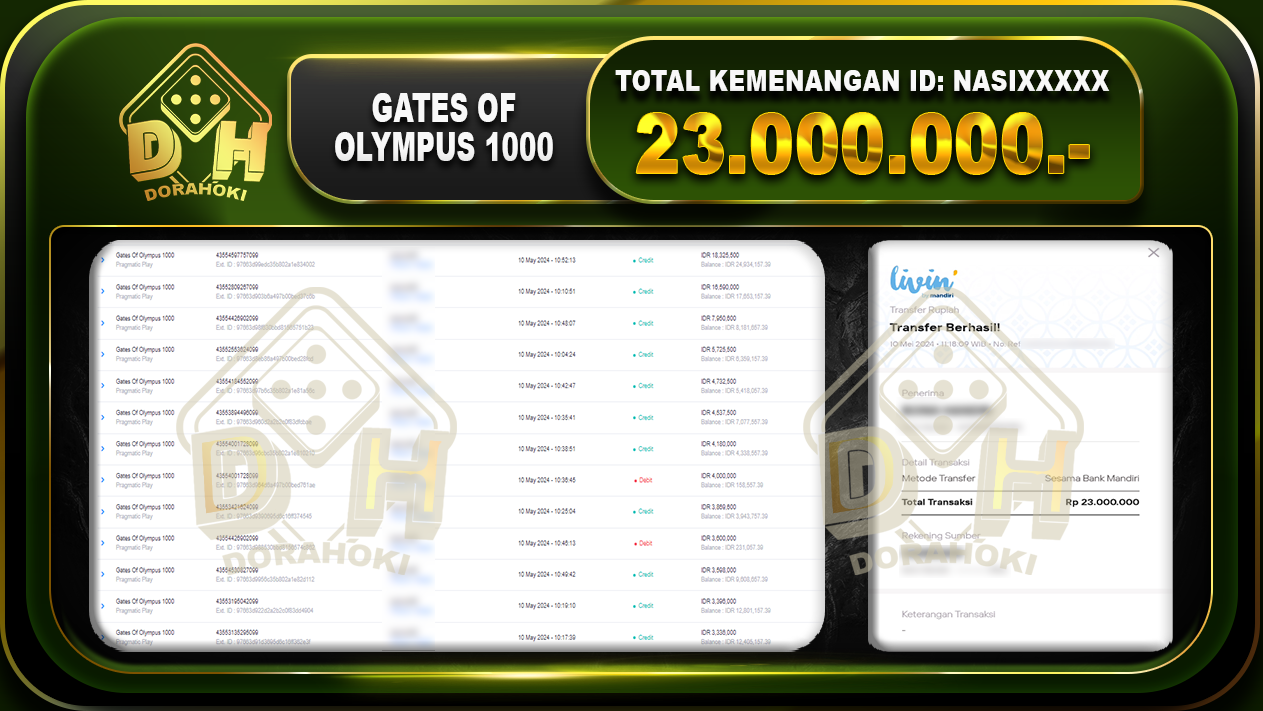 Gates Of Olympus 1000 23.000.000