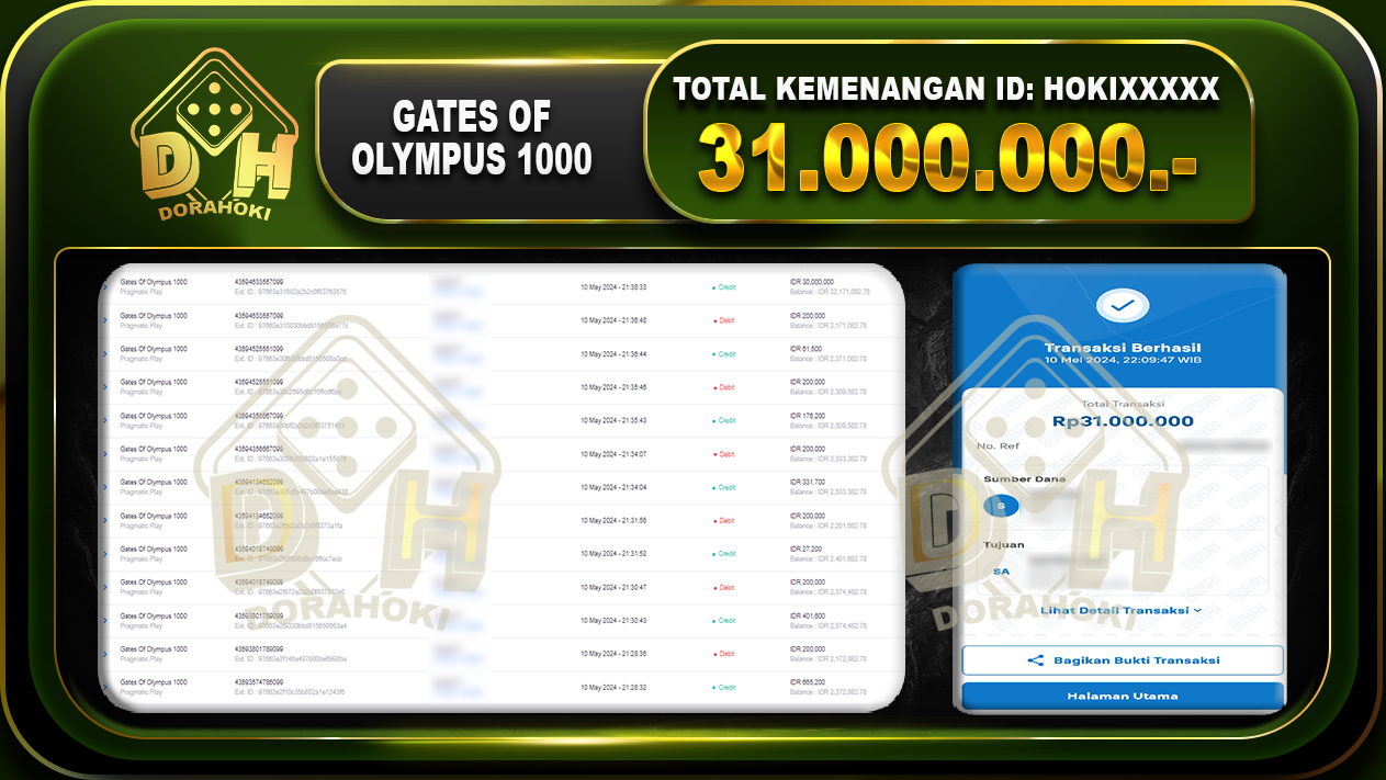 Gates Of Olympus 1000 31.000.000