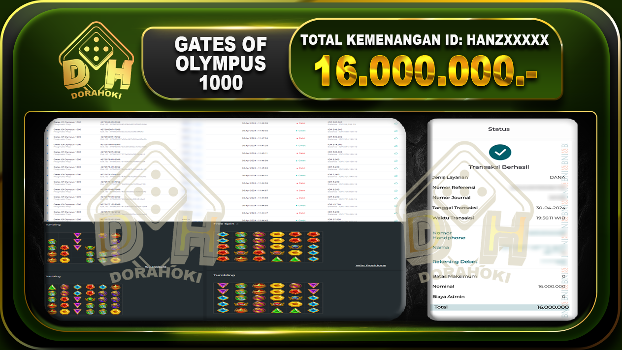 Gates Of Olympus 1000 16.000.000