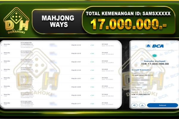 Mahjong Ways 17.000.000