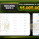 BUKTI JP MAHJONG WAYS2 15.000.000