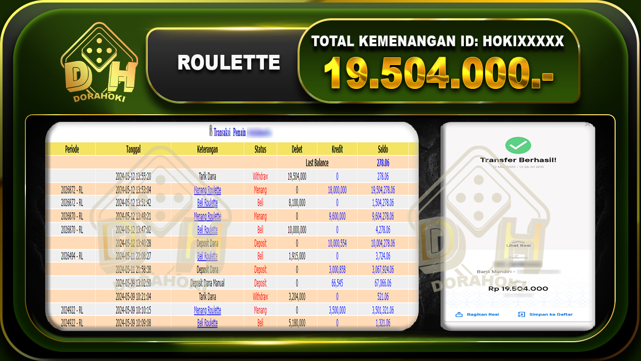 ROULETTE 19.504.000