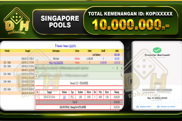 TOGEL SINGAPORE 10.000.000