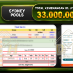 TOGEL SYDNEY 33.000.000