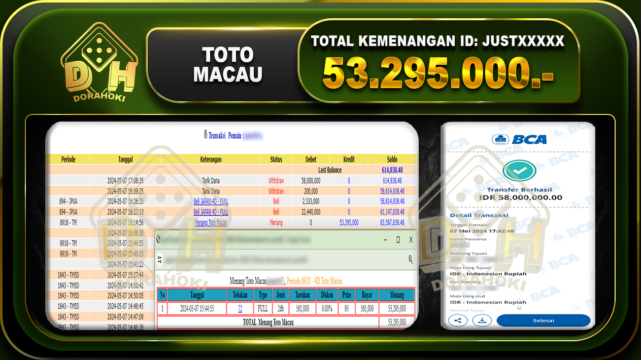 TOTO MACAU 53.295.000