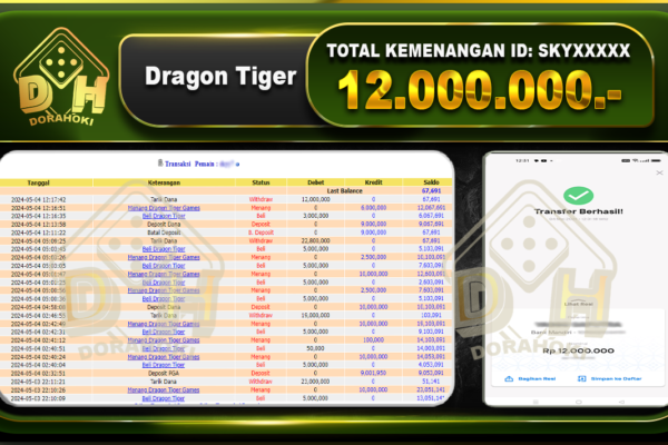 Dragon Tiger 12.000.000