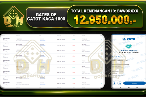 Gates Of Gatot Kaca 1000 12.950.000