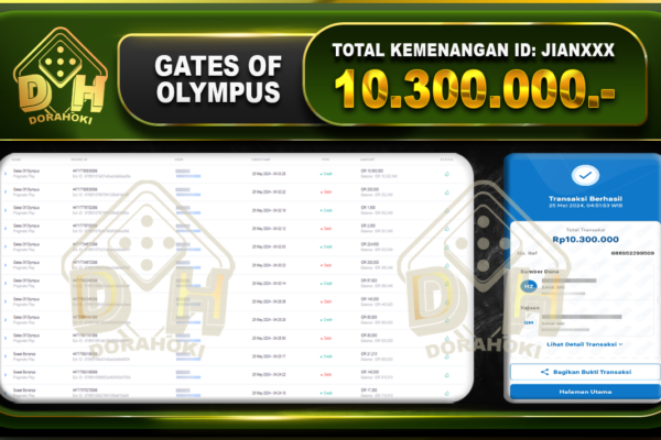 Gates Of Olympus 10.300.000