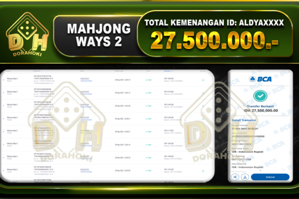 Mahjong Ways 2 27.500.000