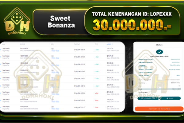 Sweet Bonanza 30.000.000