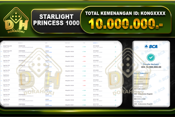 Starlight Princess 1000 10.000.000