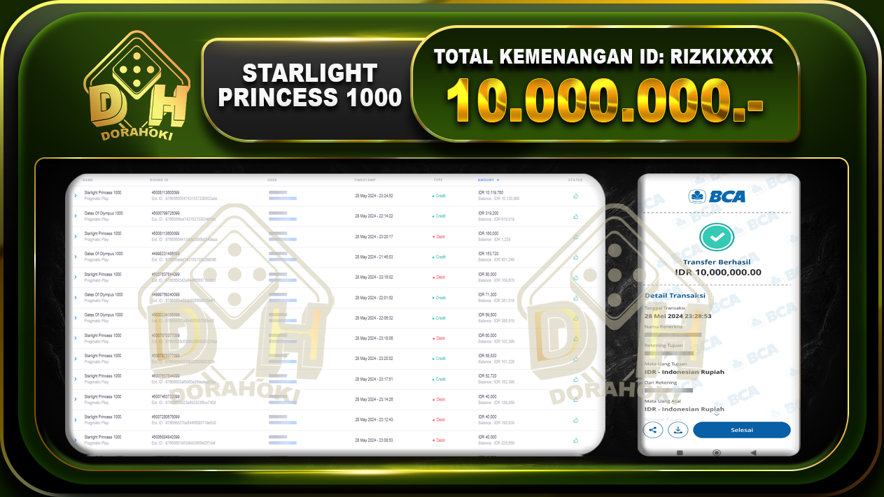 Starlight Princess 1000 10.000.000