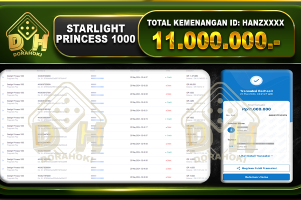 Starlight Princess 1000 11.000.000