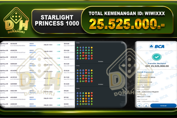 Starlight Princess 1000 25.525.000