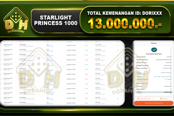 Starlight Princess 13.000.000