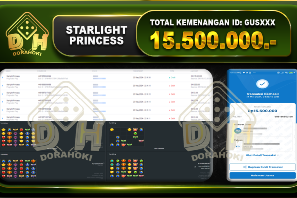 Starlight Princess 15.500.000